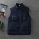 Mùa xuân 2017 thu đông nam nữ chụp ảnh áo khoác cotton đa năng áo phao cộng với nhung ấm áp vest vest vest áo chi lê Áo vest cotton