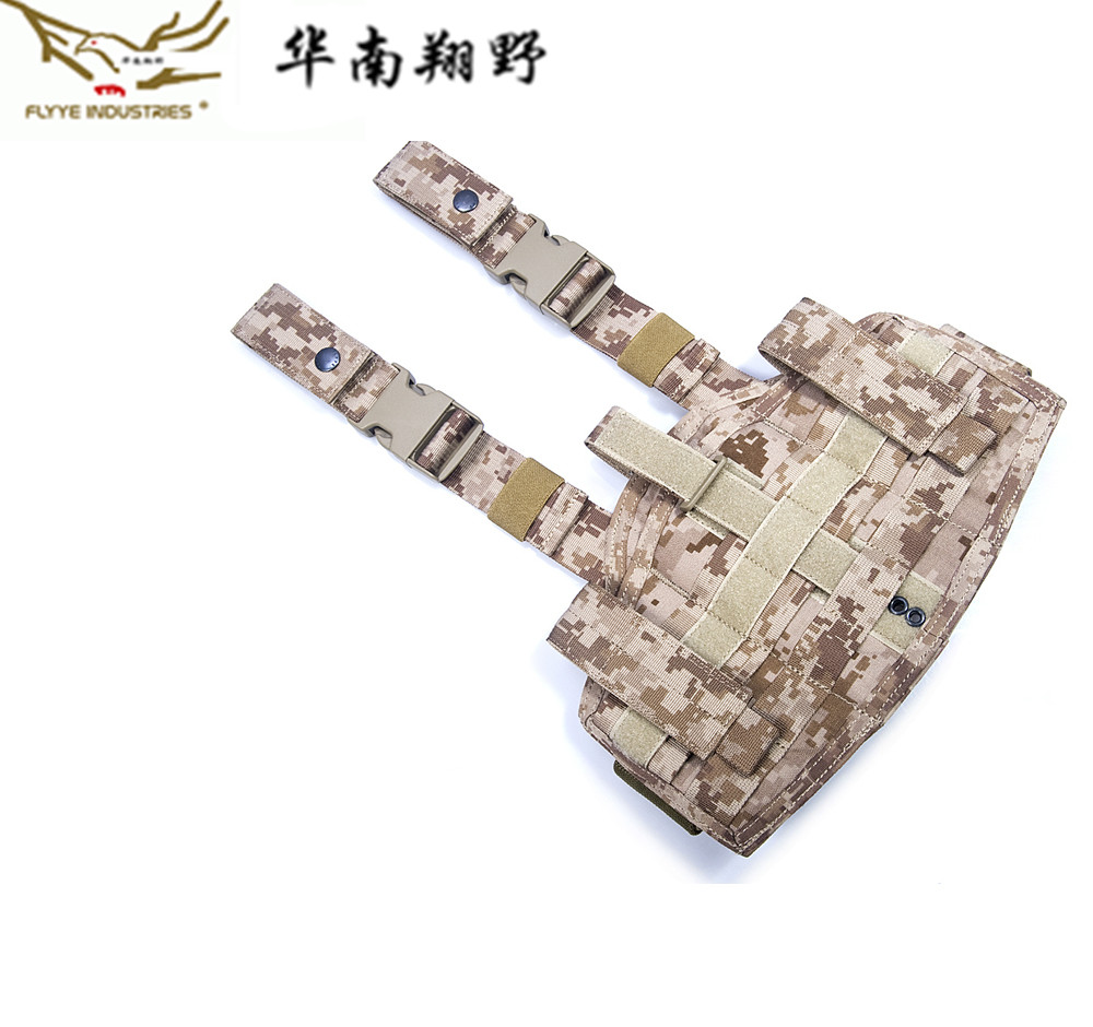 FLYYE Shono Invisible Universal Leg Pack MOLLE System Multifunctional Tactical Leg Pack Leg Pack Thigh Pack C001