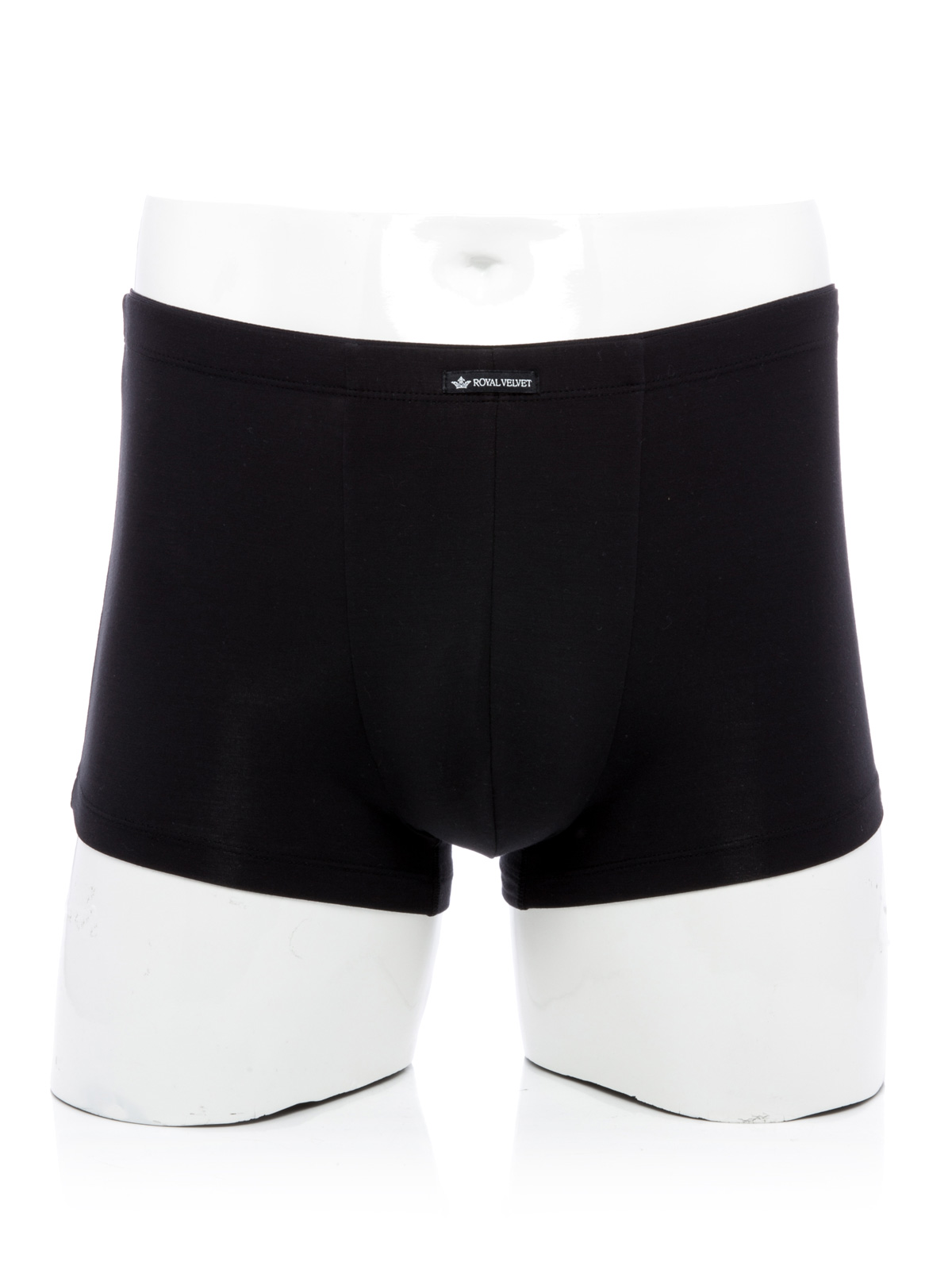 ROYAL VELVET|黑色超细莫代尔男士平角裤