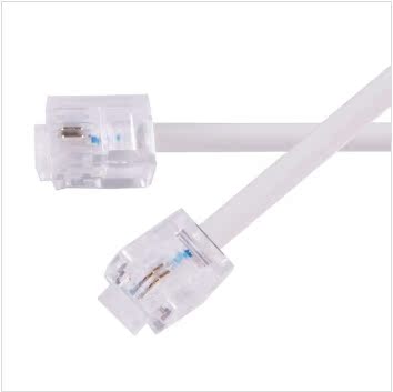 Mountain Zee C28BWG-203C 2 core single strand pure copper telephone line 3 m
