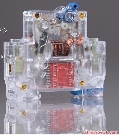 Changsong Electric transparent DZ47-63 1P8A unipolar household small circuit breaker air switch 4A