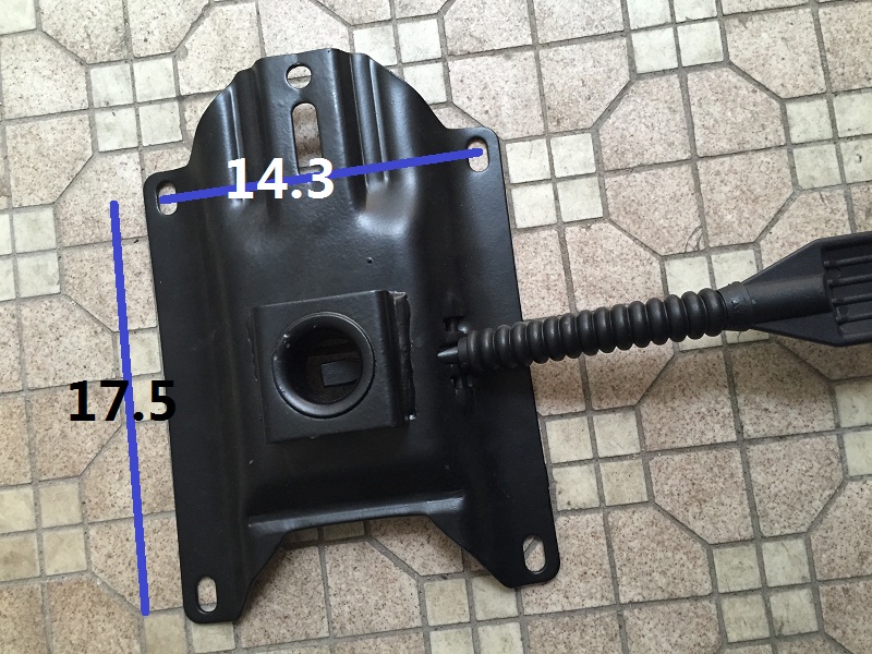 Guangdong thickened swivel chair tray Swivel chair chassis Chair base Computer chair Office chair tray chair accessories