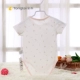 Tong Tai quần áo sơ sinh mùa hè bé thân thiện phương thức đàn ông và phụ nữ bé nửa tay áo rắm quần áo leo núi - Áo liền quần quần áo trẻ em cao cấp Áo liền quần
