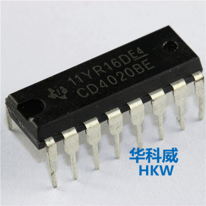 Binary counter logic chip CD4020BE CD4020 straight insert