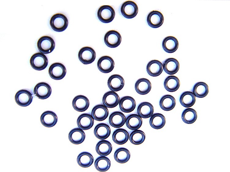 Black software head waterproof ring Dust ring O-ring waterproof ring Watch seal ring