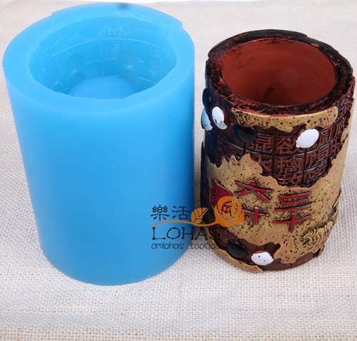 Держатель для ручек, силиконовая форма из гипса, клей, аромотерапия, благовонный камень из натурального камня ручной работы, «сделай сам»