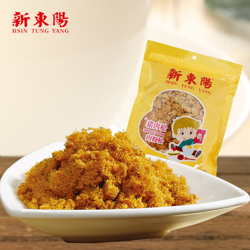 (New Dongyang flagship store)Pork floss (meat powder pine)Seaweed children's sushi with leisure snacks 205g*1