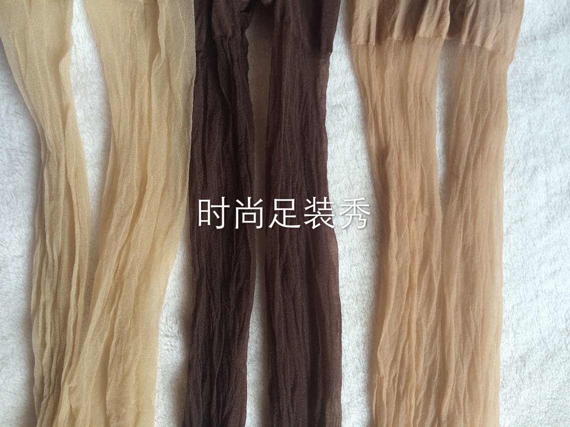 New 2D silk high waist lengthened ultra-thin transparent invisible seamless stockings comfortable toe transparent stockings