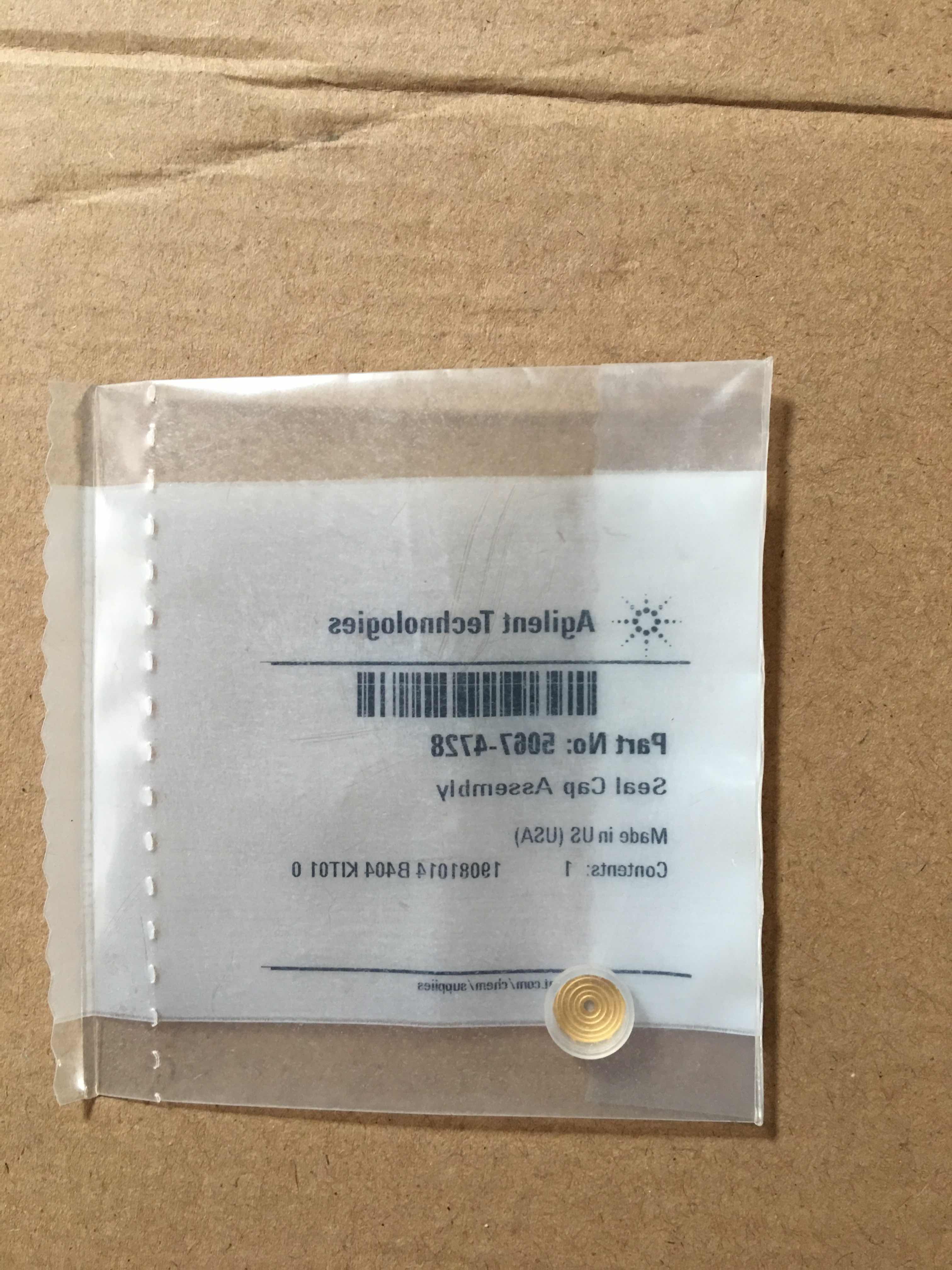 安捷伦出口球阀密封圈 排气阀密封金垫 密封盖组件 5067-4728