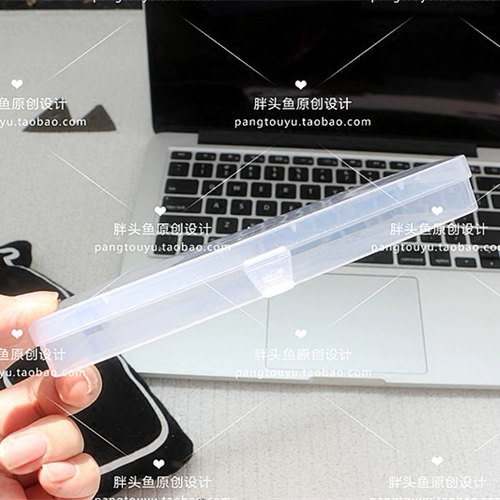 Прямоугольные прозрачные пластиковые аксессуары, невидимые очки, коробка для хранения, стенд, упаковка