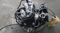 Flying Chi Motorcycle Kawasaki 650 motorboat engine can start normally