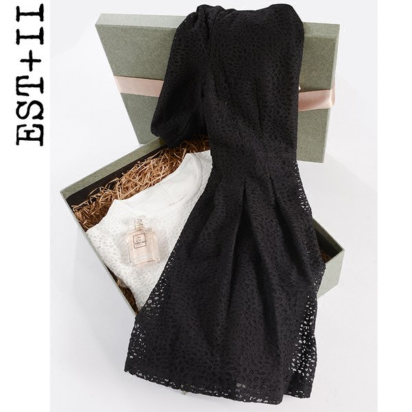 EST＋II 艺诗 18年新款 简约纯色圆领七分袖连衣裙 天猫优惠券折后￥199包邮（￥299-100）2色可选