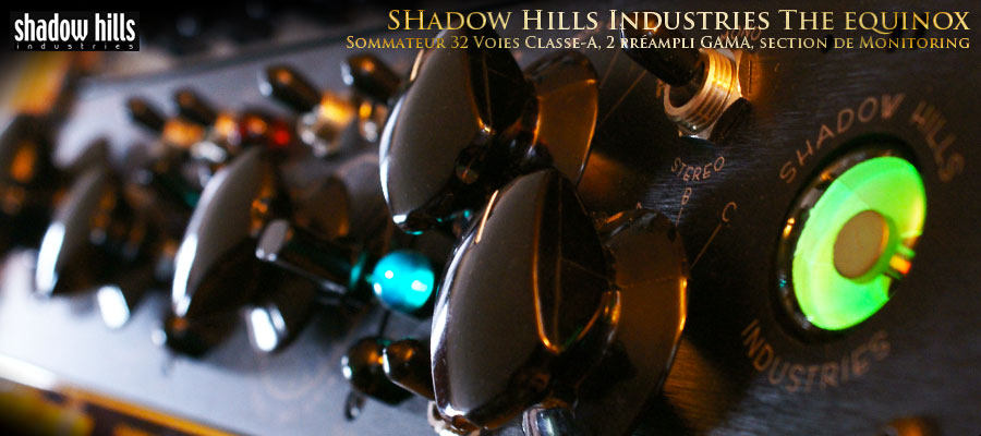 Shadow Hills Industries Equinox Mixer
