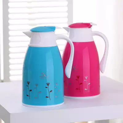 Glass liner thermos pot household thermos Kettle Kettle boiling water bottle coffee pot 1L thermos bottle brewing teapot