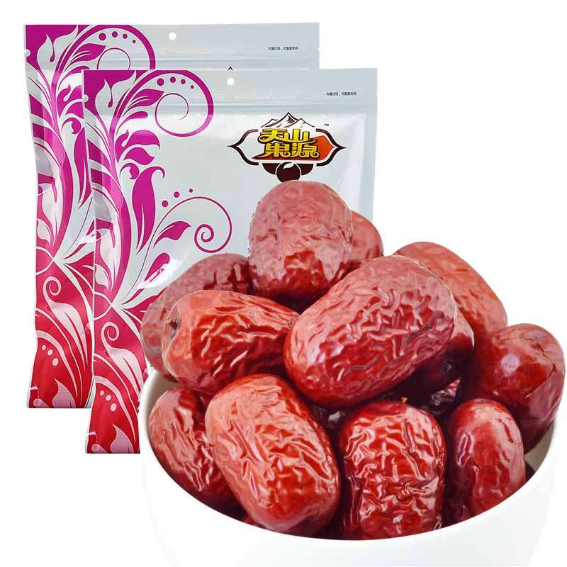 【苏宁易购】天山果源 特级若羌小甜枣 500g*2