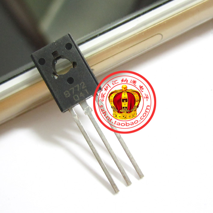 Transistor B772 2SB772 3A 40V PNP power tube long battery original TO-126
