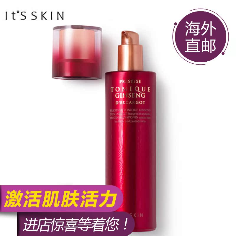 Its skin/伊思 红参蜗牛水140ml 亮肤滋润补水保湿提拉紧致