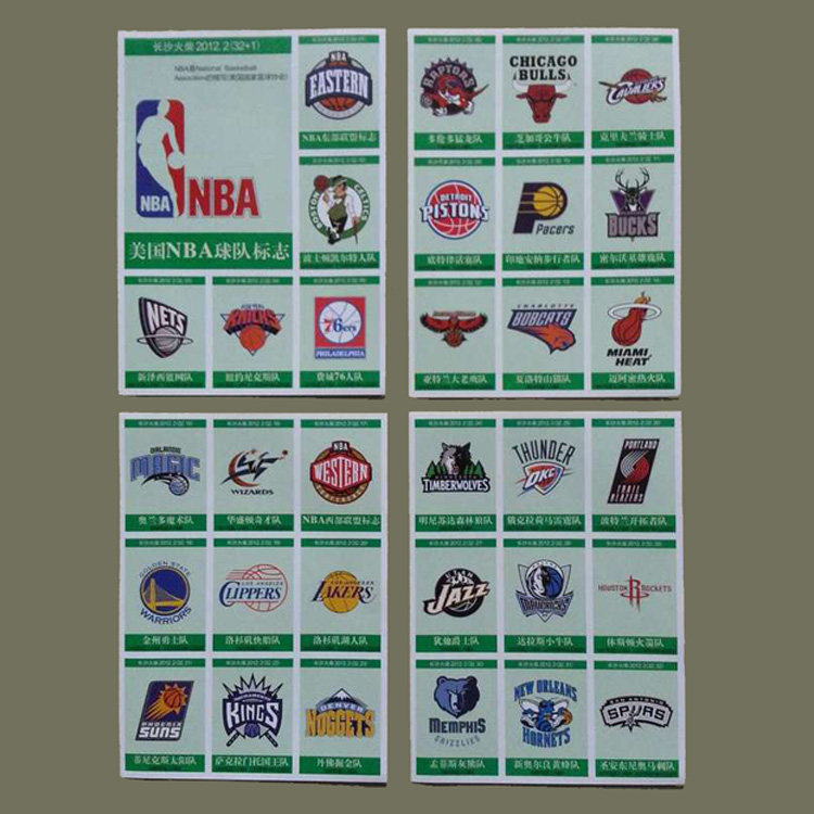 Spark Collection S195 Changsha Firewood Factory US NBA Team Logo 32 All 1