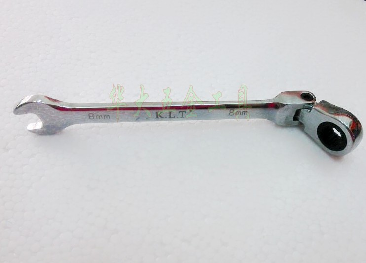 8-19 Turn Ratchet Wrench 180 Turn Fast Wrench Mei Open Wrench Car Locomotive Repair Tool