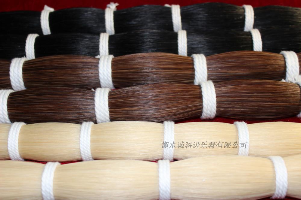 Brown bow hair 50 g Horsetail bow hair Violin bow hair Erhu bow hair 80-85 cm Farmed horsetail