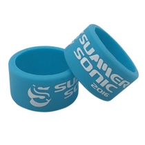 First-hand source creative ring factory can be printed LOGO color rich delivery promotion fast silicone ring