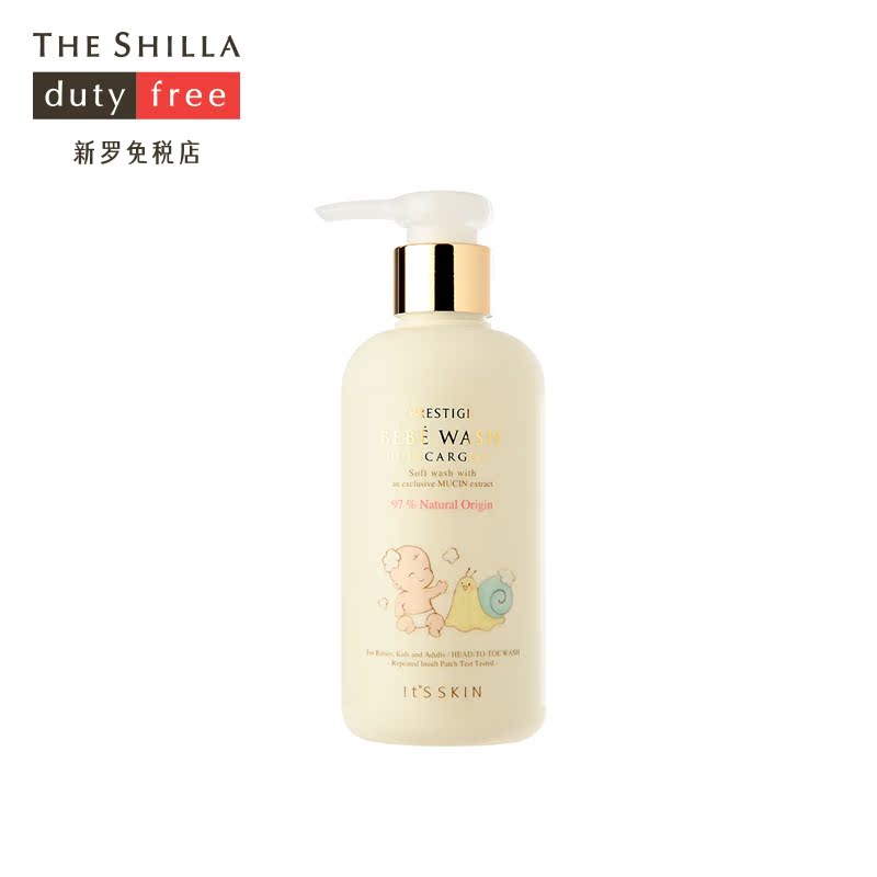 [新罗免税店]it's skin/伊思 蜗牛儿童宝宝沐浴露洗发二合一245ml