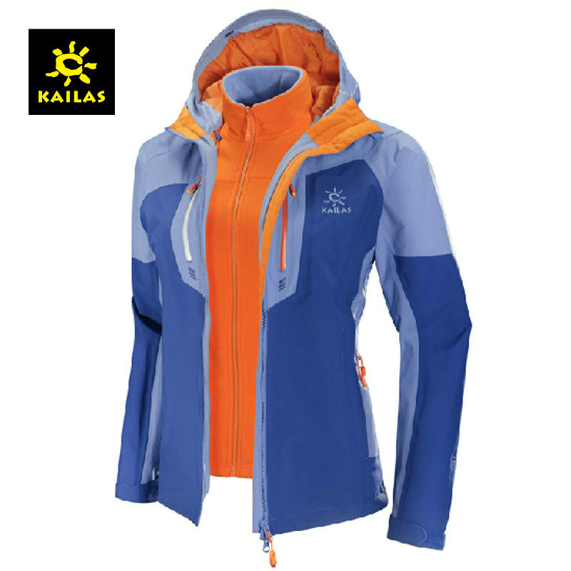 KAILAS/凯乐石 户外女款三合一冲锋衣（凯旋）DG120005