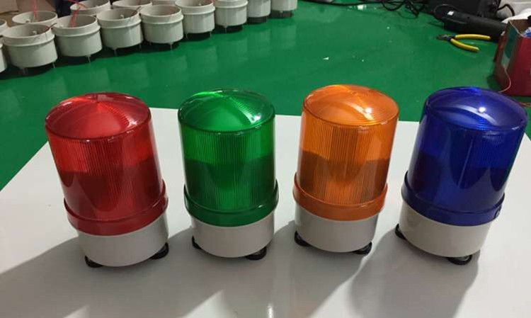 Portable LED rotary warning light LTD-1101 Magnetic suction style alarm indicating flashing lights silent 24v12v220v