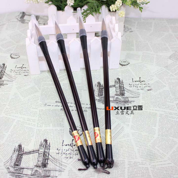 Adult Creative Suit Beginnics writing brush Wenfang Four Treasure Lake pens Brush Calligraphy with Wolf Brush Calligraphy 255