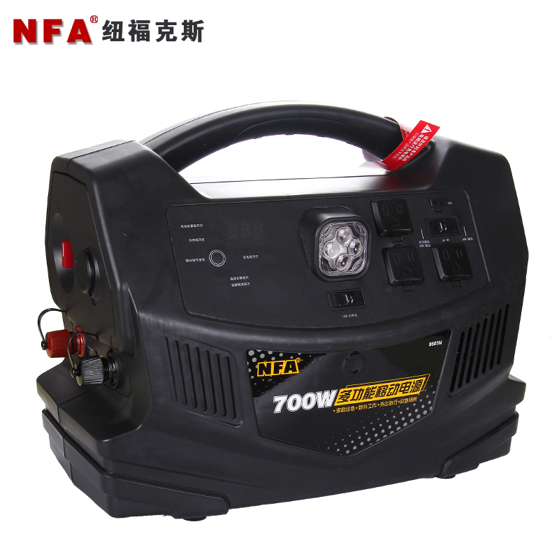 NFA 纽福克斯700W多功能应急电源 熔接机露营户外照明电源 8605n