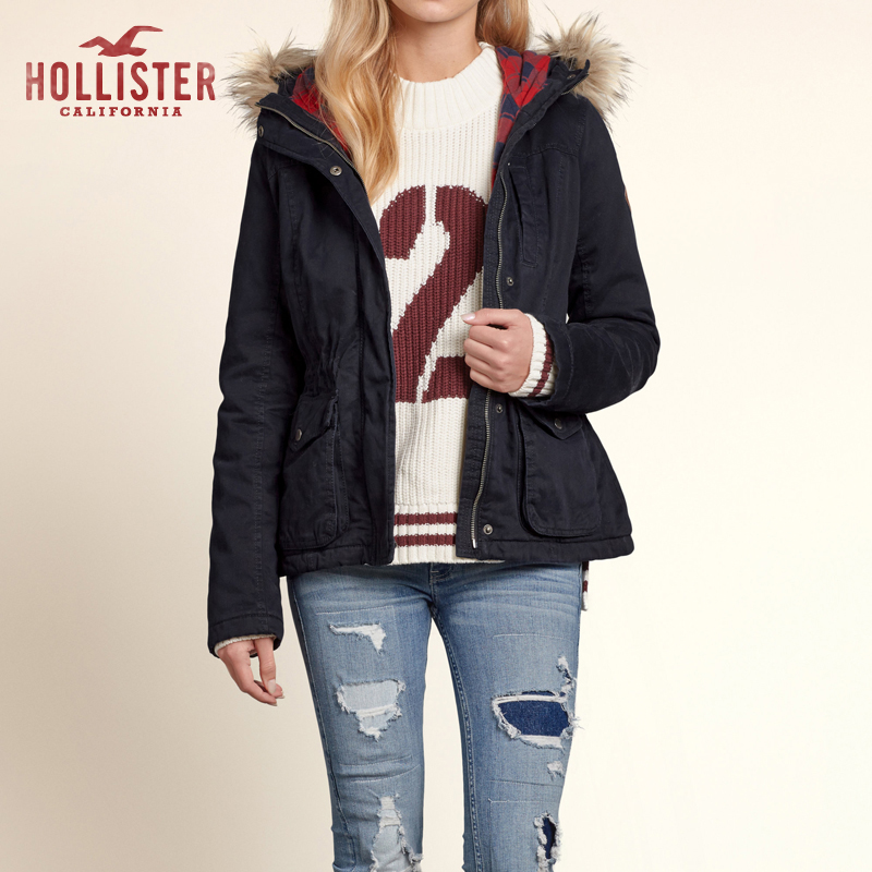 Hollister 法兰绒里衬夹克 女 101385
