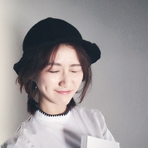 AI hat face small female early autumn casual wild Korean version fisherman hat basin hat foldable knitted wool warm