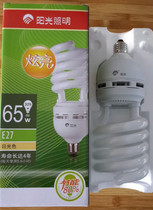 Sunlight high-power energy-saving lamp E27E40 65W85W105W High power spiral energy-saving fluorescent light white light