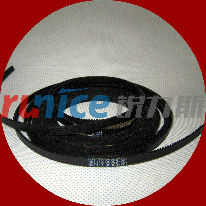 2GT-4 opening belt width 4mm Japan UNITTA original rubber opening belt spot