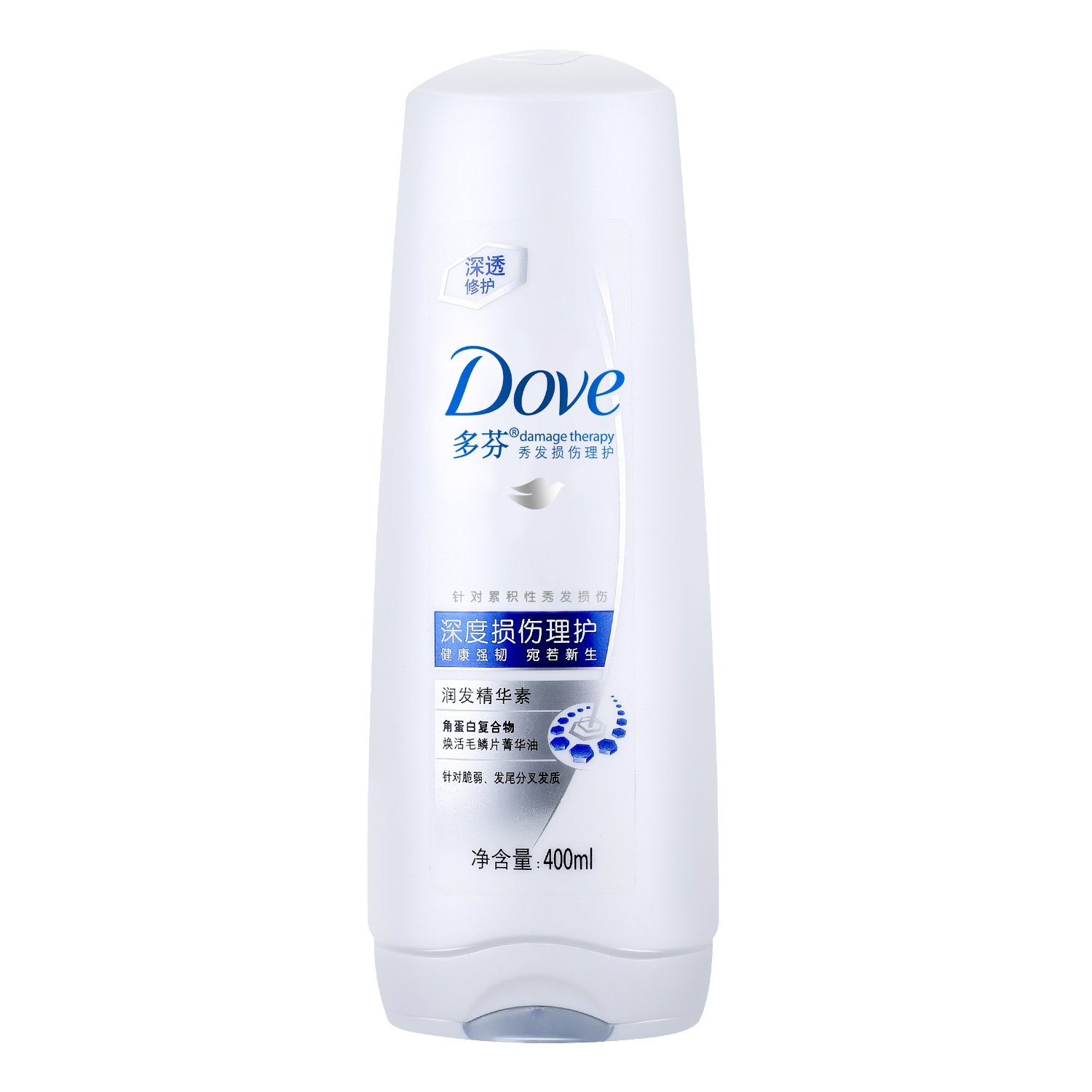 Dove/多芬深度损伤理护润发精华素护发素400ml强健发根修复损伤