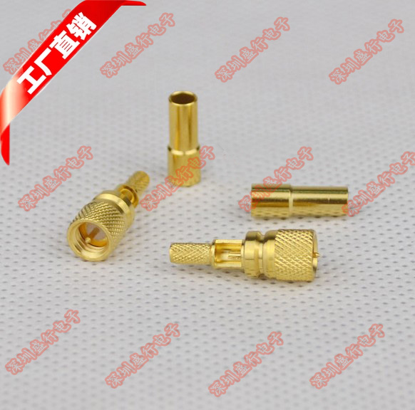 RF connector high quality M5 L5 male connector acceleration sensor plug connector 10-32unf