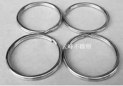 304 stainless steel key ring Stainless steel key ring Double ring key ring 15mm 20mm 25mm 30mm