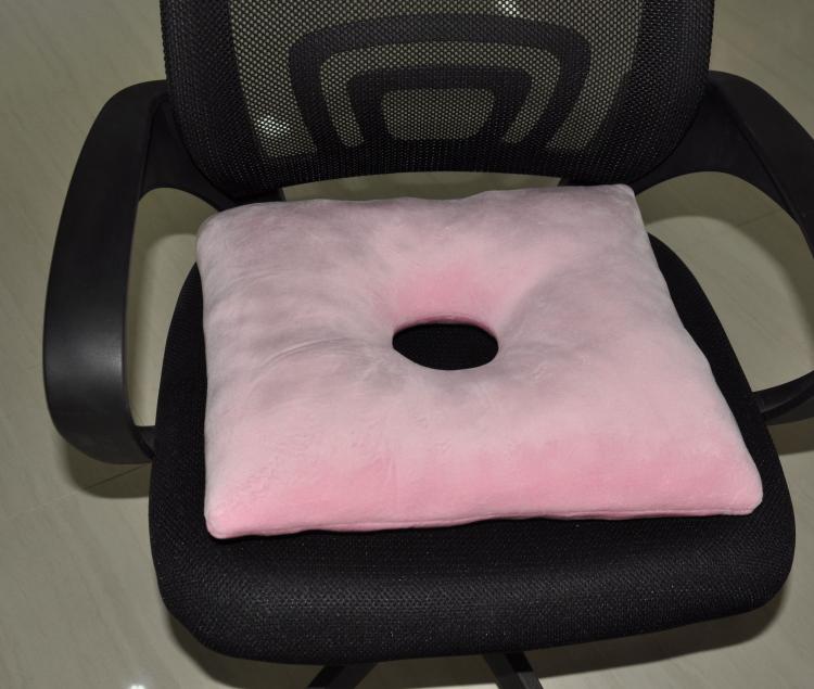 Japan-style Square Cushion Hollow Low Bench Health Care Computer Chair Office Plastic Hip Mat Postpartum Pain Relief Mat 