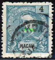 (One Pokyard) 3] Macau Normal Stamp Pump 12 Carmen I stamers второй набор старых билетов 4avos