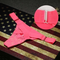 Im Benita European and American Sexy Tiny pants female cross with low waist and comfortable lace ladies T-pants