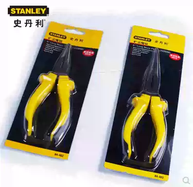 STANLEY STANLEY tools two-color handle pointed pliers Pointed pliers 8 inch 6 inch pointed pliers
