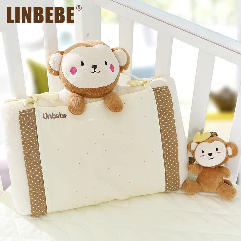 霖贝儿 猴子小可爱定型枕 卡通设计 萌货 有爱的枕头