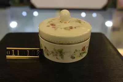Spot wedgwood UK Bone China Mirabelle series jewelry box jewelry box 110103