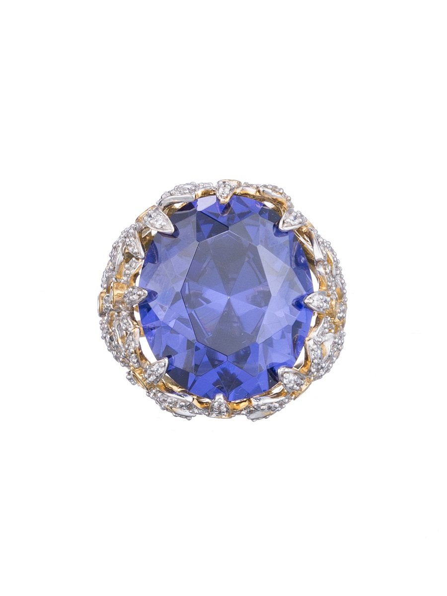 viva 皇室炫雅系列海洋之星奢华开口戒