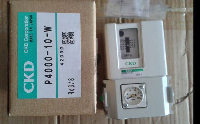 CKD new light gray level meter three-way valve stainless steel valve pressure switch 5 series P4000-10-W