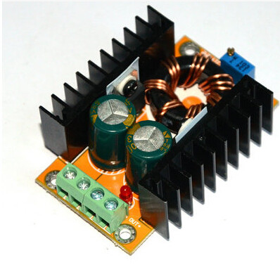 DC-DC boost adjustable module power converter 12V to 48V high current high efficiency DC to 60V adjustable