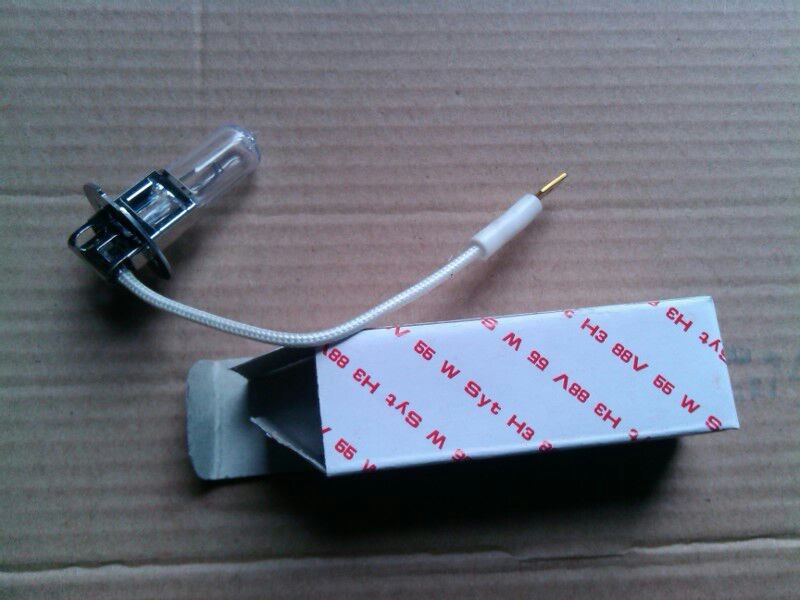 Taiwan SYT HALOGEN H3 72v 80v 88v 55W HALOGEN bulb electric car headlight bulb