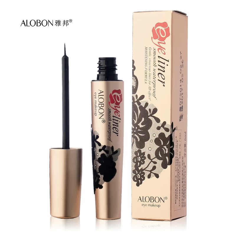 AloBon/雅邦品牌美妆 初学者细致易画眼线液 持久防水不易晕染