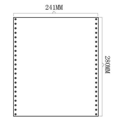 Oolong 241 carbon - free computer printing paper one computer printing paper needle printing paper shipping order 1000 sheets