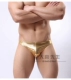 Thong nam bằng sáng chế da cá tính gợi cảm da nam thong thể thao thấp eo rò rỉ PP đồ lót nam thong sịp G-string